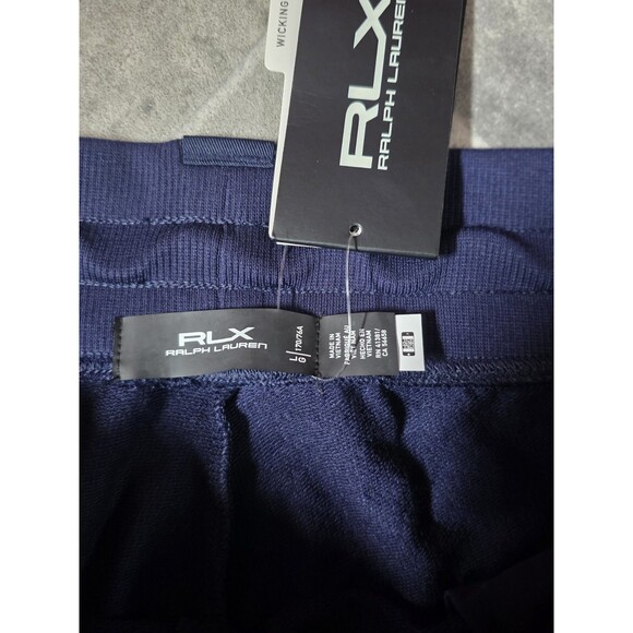 RLX Ralph Lauren Men’s Polyester Performance French Terry Joggers Size LARGE - Picture 6 of 16